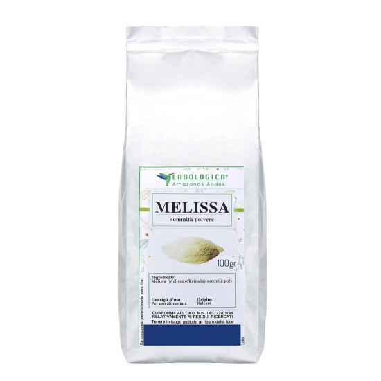 Melissa in polvere
