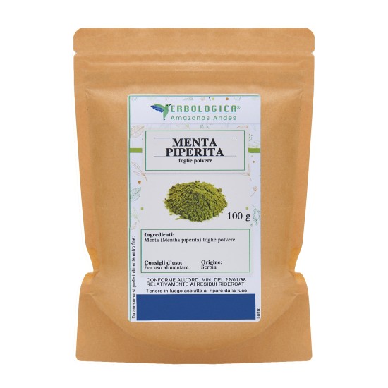 Menta piperita in polvere Menta piperita in polvere