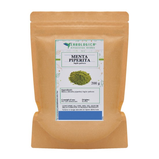 Menta piperita in polvere Menta piperita in polvere
