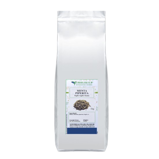 Menta piperita foglie taglio tisana sfusa per infusi caldi e freddi