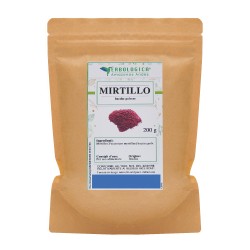 Mirtillo nero in polvere
