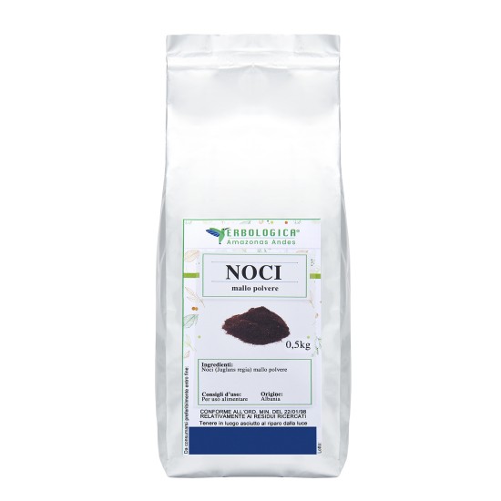 Noci mallo in polvere Noci mallo in polvere
