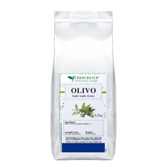 Foglie di Olivo Taglio Tisana Naturali 100% | Erbologica Foglie di Olivo Taglio Tisana Naturali 100% | Erbologica