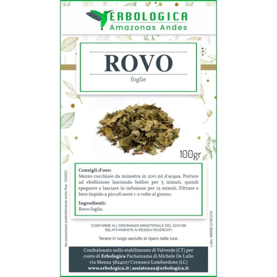 Rovo foglie taglio tisana Rovo foglie taglio tisana