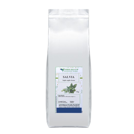 Salvia foglie taglio tisana