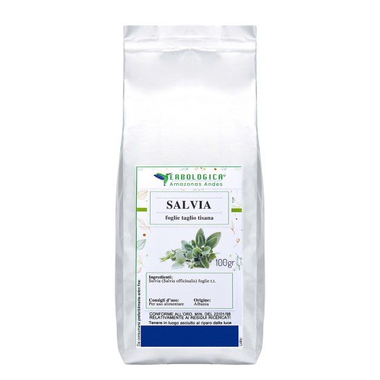 Salvia foglie taglio tisana