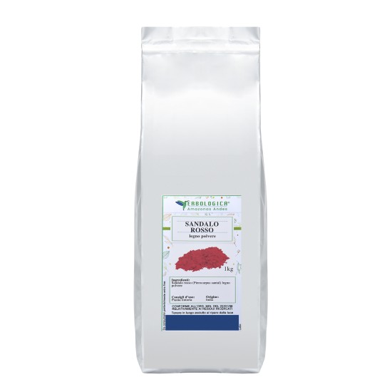Sandalo rosso legno in polvere