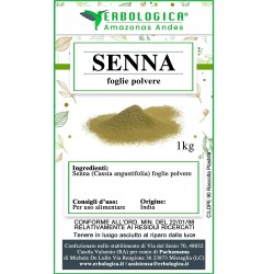 Senna in polvere Senna in polvere