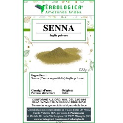 Senna in polvere