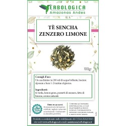 Tè sencha zenzero e limone