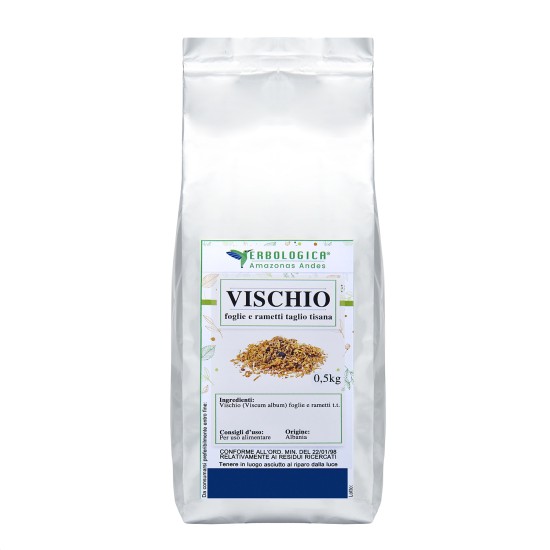 Vischio foglie e rametti taglio tisana Vischio foglie e rametti taglio tisana