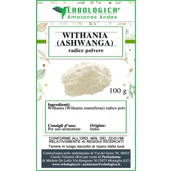Withania in polvere Withania in polvere