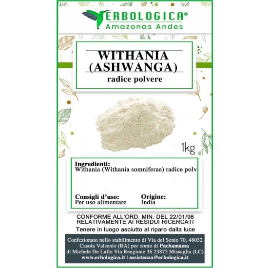 Withania in polvere Withania in polvere