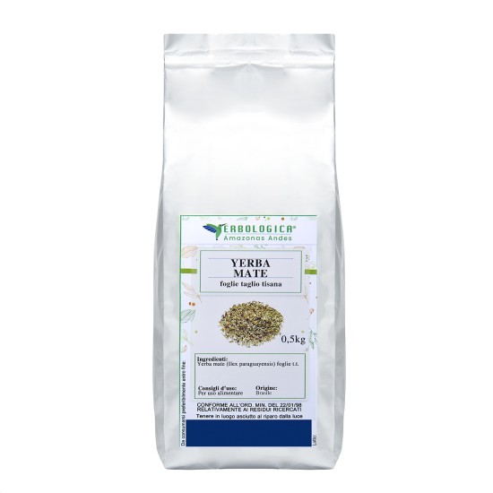 Yerba mate foglie