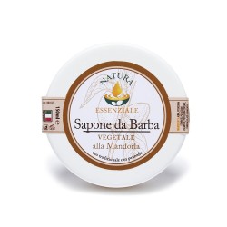 Sapone da barba vegetale alla mandorla | Schiuma cremosa e rasatura tradizionale Sapone da barba vegetale alla mandorla | Schiuma cremosa e rasatura tradizionale